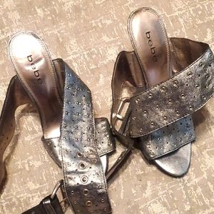 Cute, wrap around Bebe shoes
